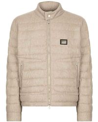 Dolce & Gabbana - Cashmere Quilted Jacket - Lyst