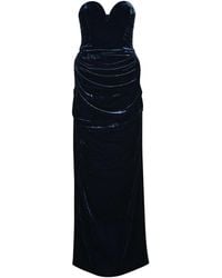 ROTATE BIRGER CHRISTENSEN - Dress Made Of Velvet - Lyst