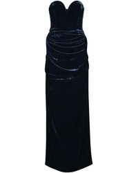 ROTATE BIRGER CHRISTENSEN - Dress Made Of Velvet - Lyst