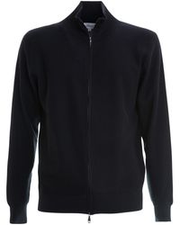 Brioni - Knitted Cotton Cardigan - Lyst