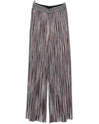 Missoni - Striped Wide-Leg Trousers - Lyst