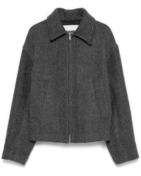 Jil Sander - Zip-Up Bomber Jacket - Lyst