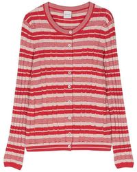 Paul Smith - Long Sleeves Striped Korean Sweater - Lyst