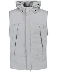 C.P. Company - Vest With Hood - Lyst
