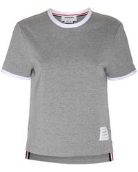 Thom Browne - Light Cotton T-shirt - Lyst
