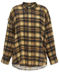 R13 - Raw Cut Hem Shirt - Lyst