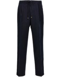 Brunello Cucinelli - Cotton Casual Trousers - Lyst