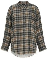 R13 - Raw Cut Hem Shirt - Lyst