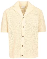 Drole de Monsieur - Maille Dentelle Shirt - Lyst