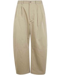 Comme Des Garcons Hommes Plus - Light Cotton Double Pinces Trousers - Lyst