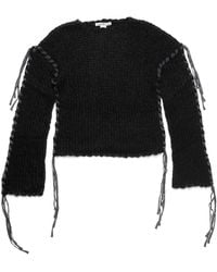Acne Studios - Lacing Knit Jumper - Lyst