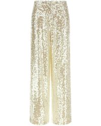 Alberta Ferretti - Sequin Pants - Lyst
