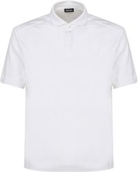 Zegna - Polo T-shirt In Cotton - Lyst