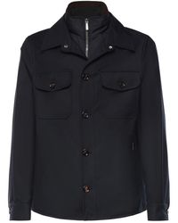 Moorer - Dulac-Pum Overshirt - Lyst