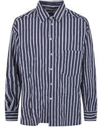 Nuur - Camicia Oversize A Righe - Lyst