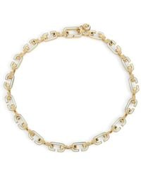 CASABLANCA - Enamel C Link Necklace - Lyst