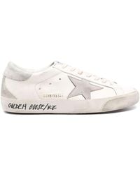 Golden Goose - Super-Star Nappa Upper Nabuk Star Suede Tongue Heel And Spur - Lyst