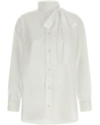 KENZO - Lavallire Collar Shirt - Lyst
