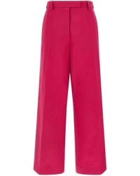 Dries Van Noten - Penn Satin Tailored Pants - Lyst