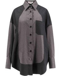 Stella McCartney - Oversized Wool Shirt - Lyst