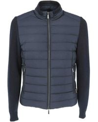 Moorer - Padded Coat - Lyst