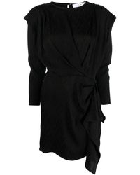 IRO - Draped Dress With Asymmetric Design - Lyst