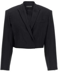 David Koma - Cropped Blazer - Lyst