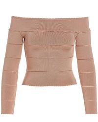 Alexandre Vauthier - Off-Shoulder Top - Lyst