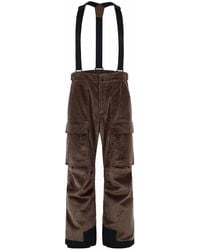 Moncler - Corduroy Padded Ski Overalls - Lyst