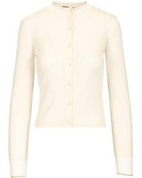 Max Mara - Ribbed Cardigan - Lyst
