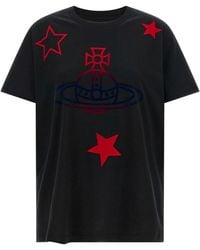 Vivienne Westwood - Orb And Stars Classic T-Shirt - Lyst