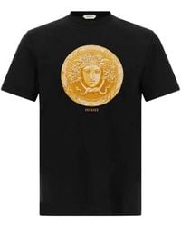 Versace - Medusa Coin Print T-Shirt - Lyst