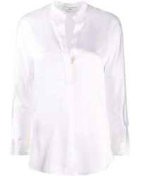 Vince - Camicetta Con Colletto A Fascia - Lyst