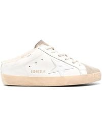 Golden Goose - Super-Star Sabot Lace-Up Sneakers - Lyst