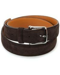 Tod's - Suede Belt - Lyst