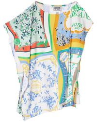 Moschino - Top Stampa Foulard - Lyst