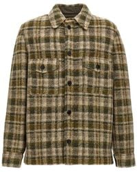 Isabel Marant - Plaid Casual Jacket With Textured Fabric - Lyst