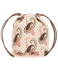 Etro - Pouch With Paisley Pattern And Polka Dots - Lyst