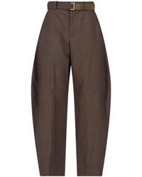 Sacai - Wool Trousers - Lyst