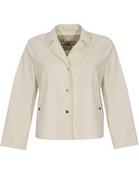 Herno - First Act Cape Jacket - Lyst