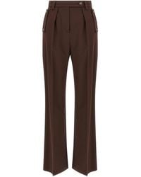 Elisabetta Franchi - Palazzo Pants - Lyst