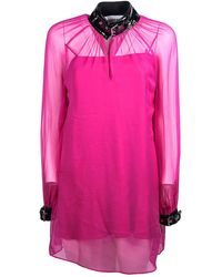 Moschino - Tech Fabric Dress - Lyst