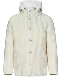 Herno - Wool Knit Cardigan - Lyst