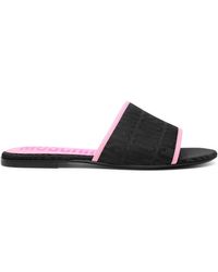 Moschino - Cotton Blend Slippers - Lyst