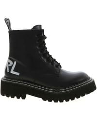 Karl Lagerfeld - Patrol Ii Ankle Boots - Lyst