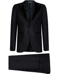 Emporio Armani - Tuxedo Suit - Lyst