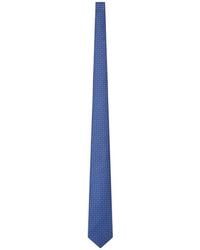 Kiton - Fabric Tie With Micro Geometric Pattern - Lyst