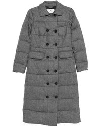 Peuterey - Single-Breasted Padded Coat - Lyst