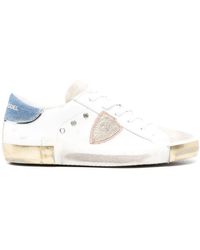 Philippe Model - Prsx Sneakers Panel Distressed Lace - Lyst