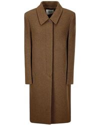 RECTO. 70S Orchid Faux-Fur Coat in Black | Lyst UK